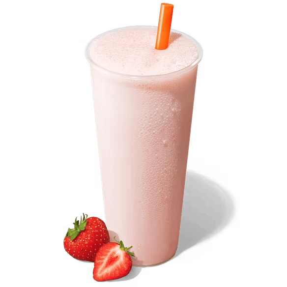 Молочный коктейль клубничный 0.6 л